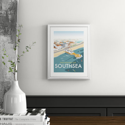 Dave Thompson - Single Picture Frame Print on Canvas