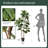 Faux Plants Artificial Tree 61'' Tall Fiddle Leaf Fig Tree in Black Pot Indoor for Home Office Décor