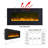 Pacific Heat Black Electric Fireplace-27793397