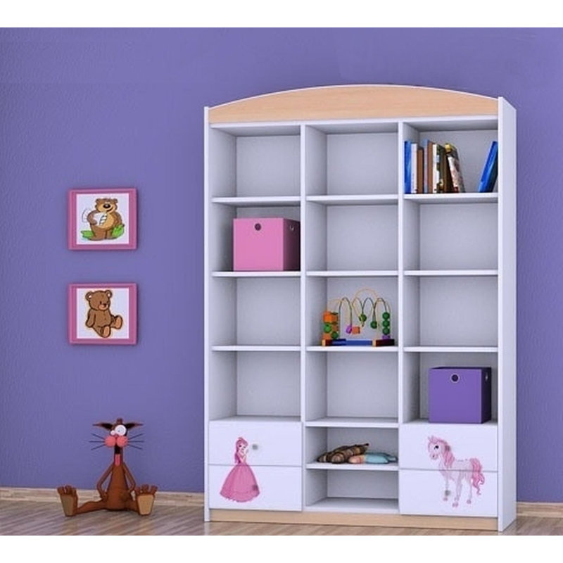 Jerome 183cm H X 132cm W Kids Cube, Bright Pear