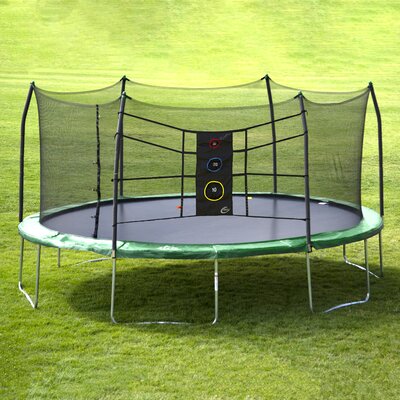 Skywalker 17' Oval Backyard Trampoline with Safety Enclosure -  Skywalker Trampolines, SWOPV17GGM03