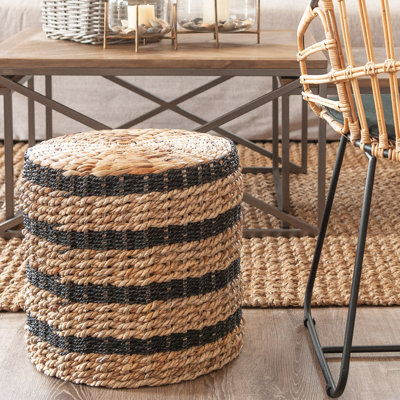 Aadithya Woven Seagrass End Table
