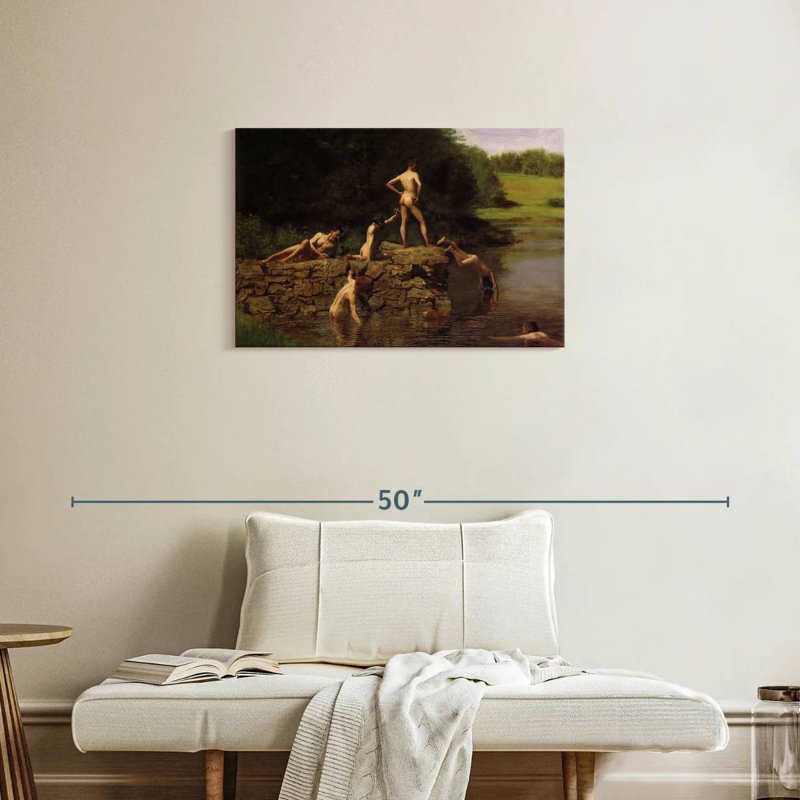 The Swimming Hole, 20" H x 30" W