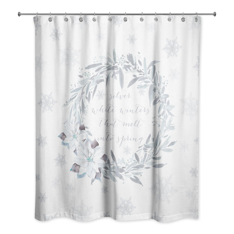 Rideau de douche simple Demetriu