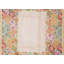 Hand-Knotted High-Quality Peach and Green Area Rug