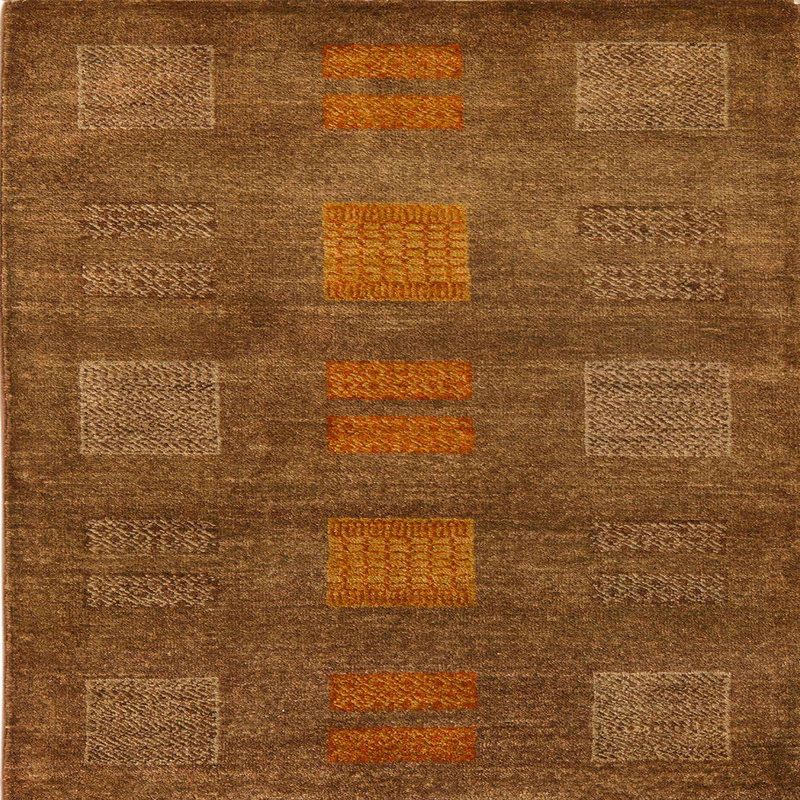 Tapis abstrait moderne 5470, Carré 7 pi