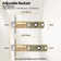 Venetian Keyed Door Lever Multipack