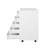 5-Drawer Decorative Filing Cabinet on Wheels – Stylish Office Storage Cabinet with Locking Features for Secure and Efficient Organization-1468204777
