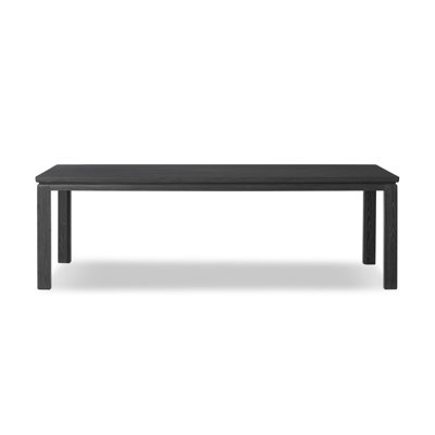 Ash Solid Wood Base Dining Table