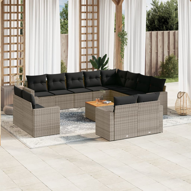 Ensemble de canapé de jardin Vidaxl