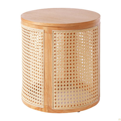 Rubber Solid Wood Side Table