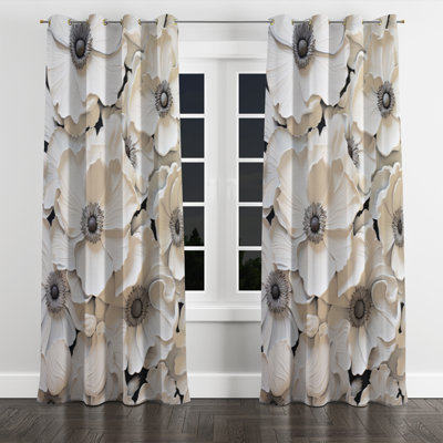 Anaira - Traditional Grommet Curtain - Velvet Room Darkening - 1 Panel