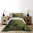 Bunny Farmhouse / Country Polyester Coverlet