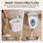 Smart Toilet with Quiet-Closed Heated Seat, Foot Kick/Off-seat/Blackout/Remote Flush, Bidet Elongated Toilet with Tankless, Gentle Night light, Remote Control, Advanced-122511925-113957147