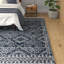 Beom Southwestern Navy/Ivory Area Rug-1108082160