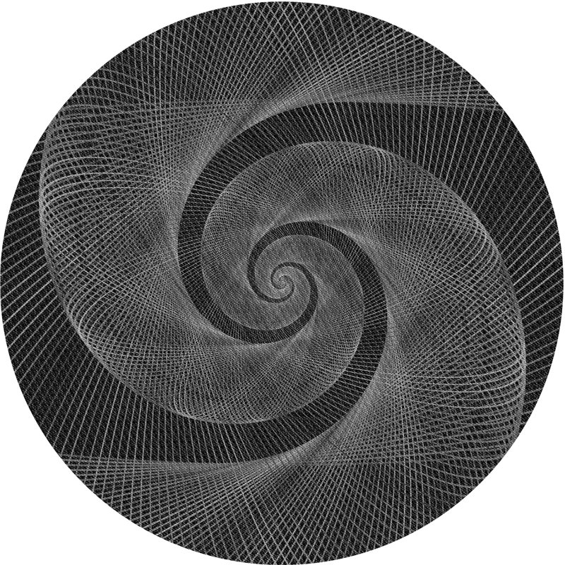 Indoor Rug, Round 4'