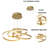 Beacan 3-Light LED Geometric Chandelier-1215442326