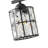 3-Light Black Metal and Crystal Vanity Light with E26 Base, Dimmable, UL Certified Bathroom Wall Fixture