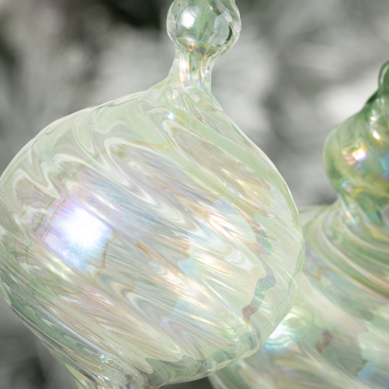 Gilded Elegance Clover Lane No Pattern Finial Ornament