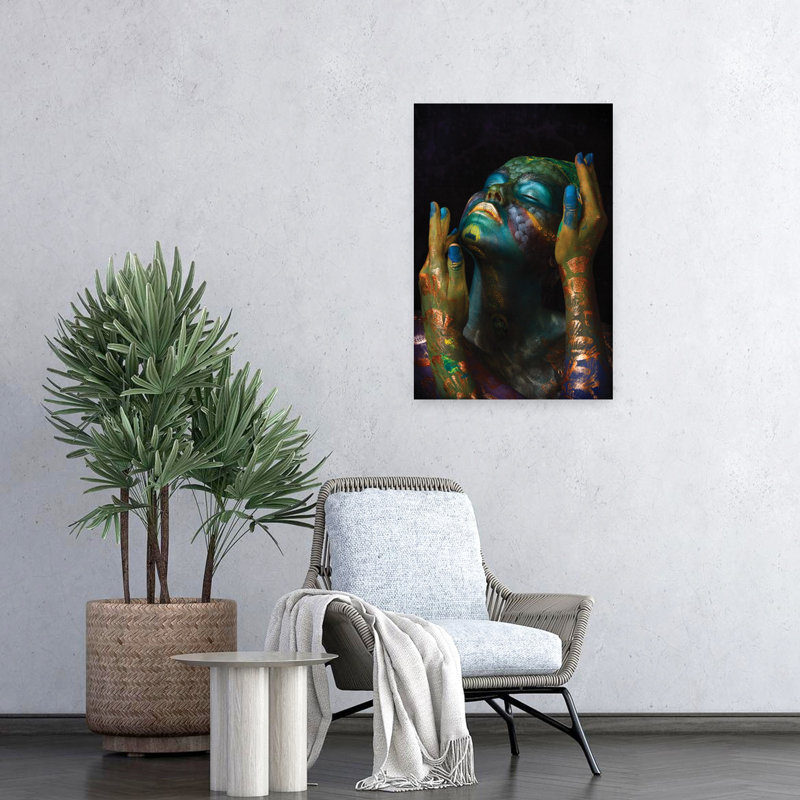 Art contemporain Art contemporain, H 24 po x l 16 po
