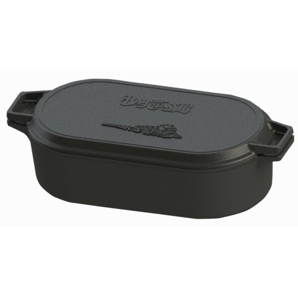 Bayou Classic 14 Cast Iron Reversible Square Griddle