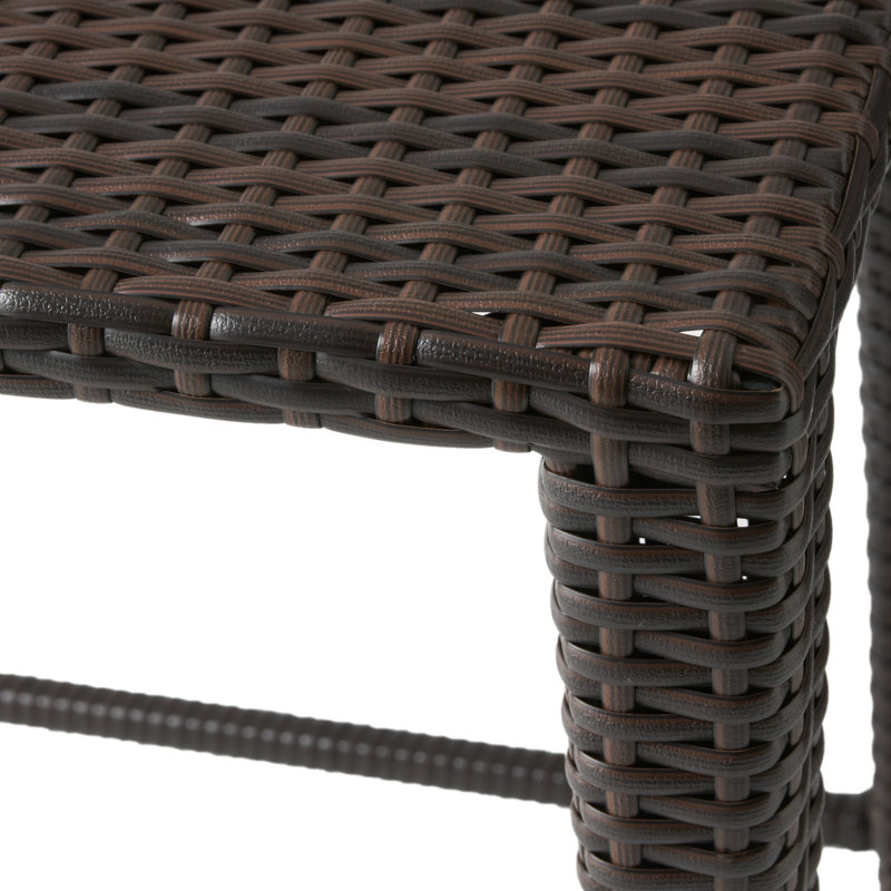 Table d'appoint Afridi, Brun
