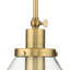 Luminaire suspendu conique à 1 lumière Haydenville-909490943-909490936