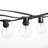Outdoor 80 - Bulb 100'' Plug-in Globe String Light-1070826397
