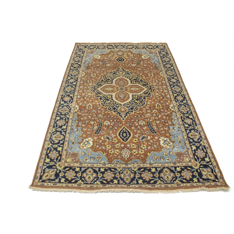 Performance Wool Oriental Indoor Rug, Rectangle 4'11" x 7'11"