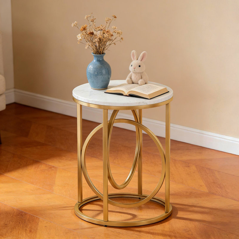 Round Coffee Table,Stylish Sofa Table,Elegant Side Table