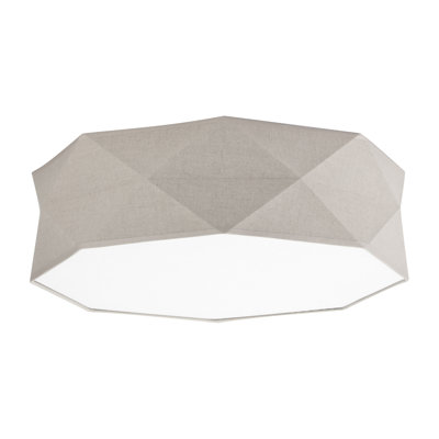Plafonnier encastré beige Kousgaard