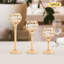 Paquet de 12 bougeoirs en cristal-1218757095