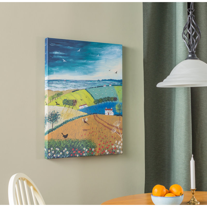 Jo Grundy - Painting on Canvas, 50cm H x 40cm W x 3.8cm D