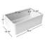 Évier de cuisine Campagnard l 30 po LX 19 po Chessani