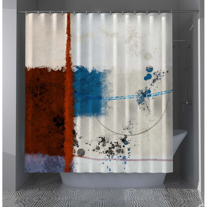 Refreshing Beaming Shower Curtain