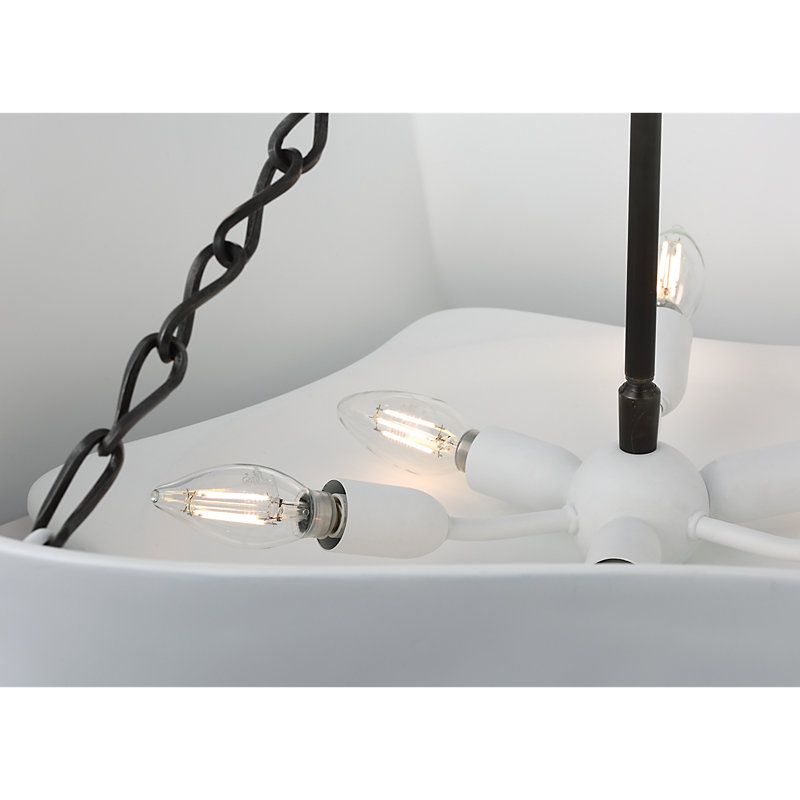 Aerin 6 - Light Chandelier, Bronze