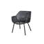 Vibe Lounge Chair - Black/Graphite/Light Brown