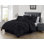 Ensemble d'édredon en microfibre 7 pièces Sydney Pintuck