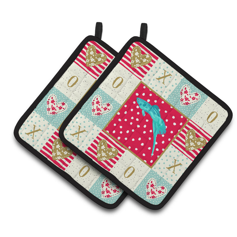 Caroline's Treasures Polyester Potholder Set