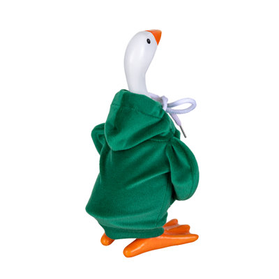 Hillside Pasture Table Decor Fabric Gordy Goose Accessory, Green Hoodie