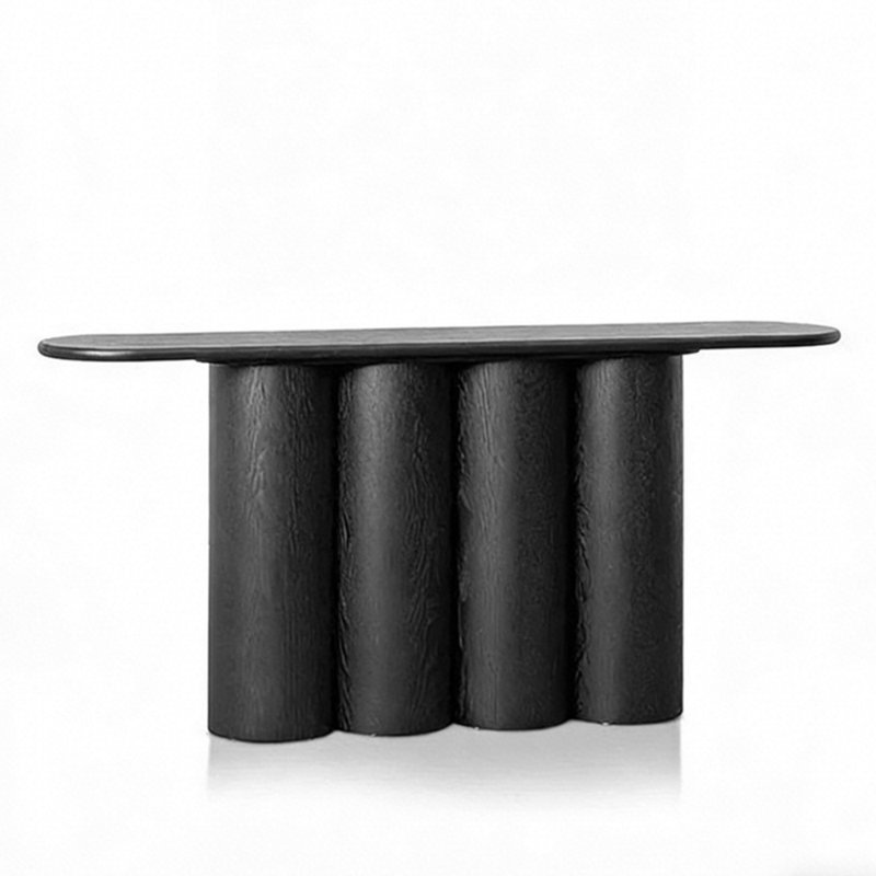 Console légère de luxe de style italien, H 31,5 po x l 78,7 po x P 15,7 po