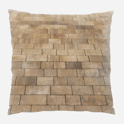 Coussin à carreaux
