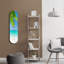 Peinture décorative en verre trempé