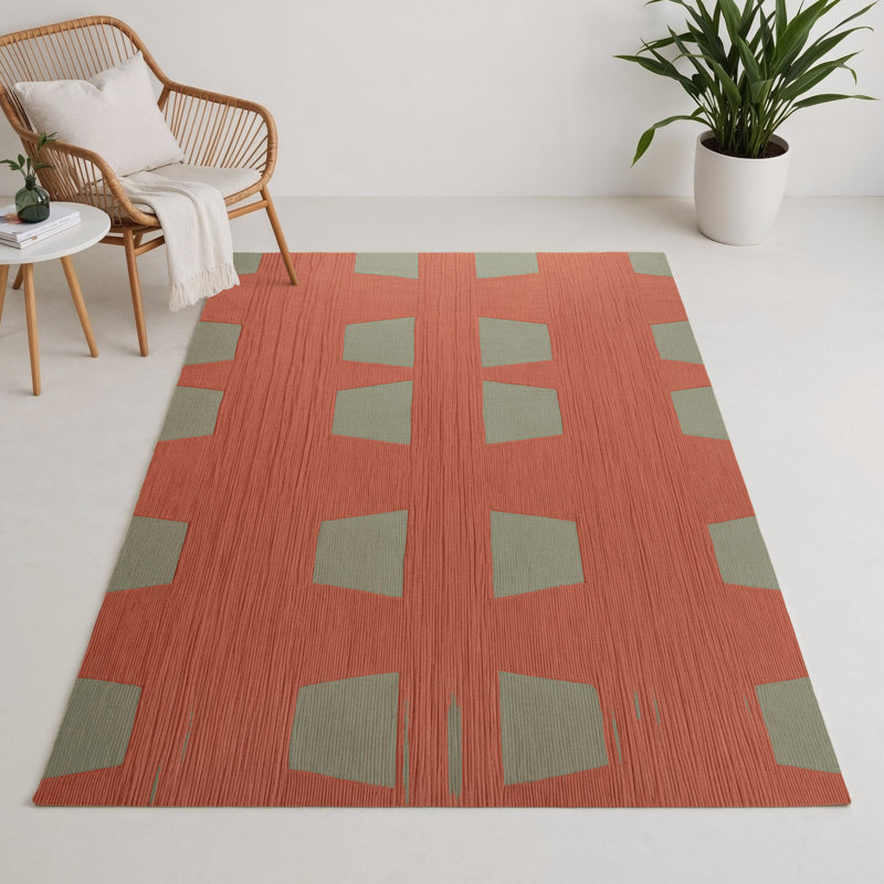 Tapis brun intérieur et extérieur Trellis, Rectangle 9 pi x 12 pi