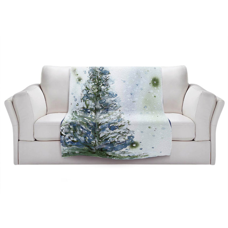 Hand Woven Throw Blanket, 51" x 60"