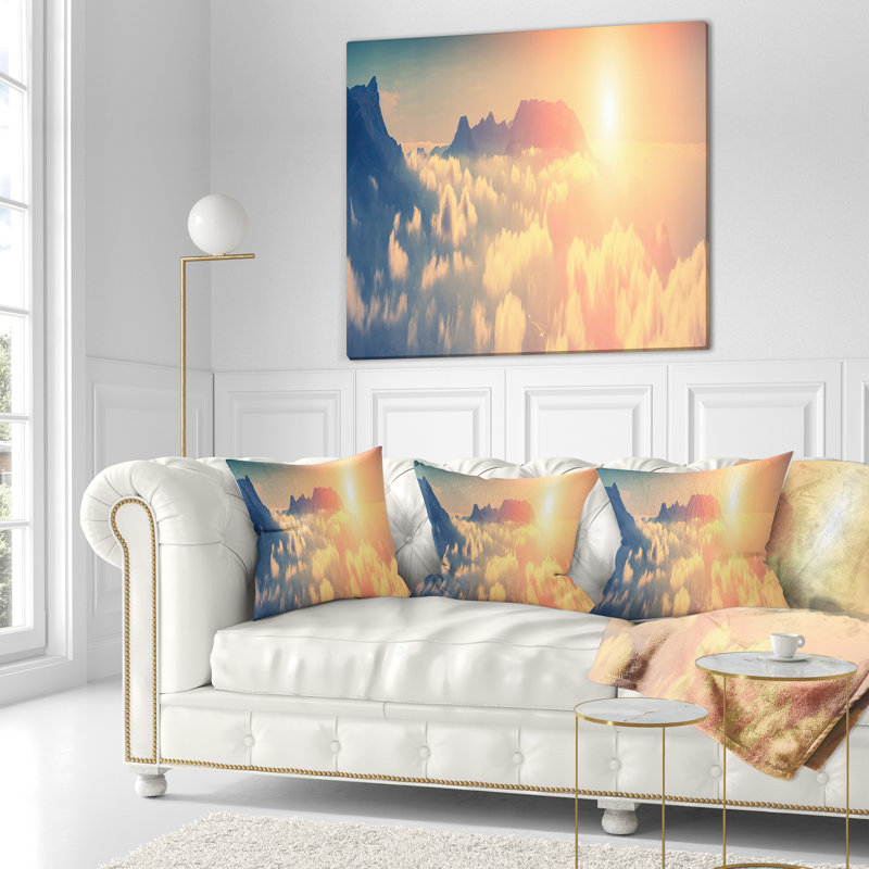 Coussin Sky, 16 po x 1 po, Coussin décoratif