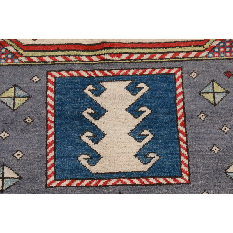 Handmade Wool Kazak Oriental Area Rug 8x10