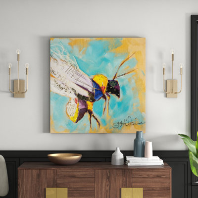 Elizabeth St. Hilaire - Wrapped Canvas Painting