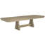 Maris Mahogany Rectangle Trestle Extension Dining Table - 78 In. W X 30 In. H