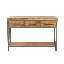 Console en bois d'acacia massif